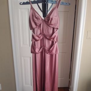 ⭐️Vera Wang Lilac Silk Evening Gown